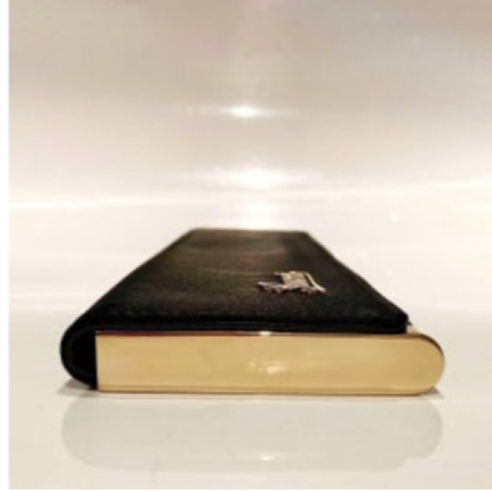 2000s Tom Ford for Gucci Black Satin Box Clutch Bag - Picture 5 of 9